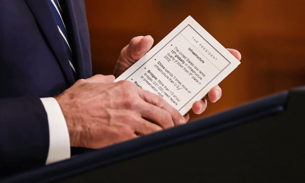[EXPOSED] Instead of Giving Vague Answers, Biden References Note Cards to Provide Details