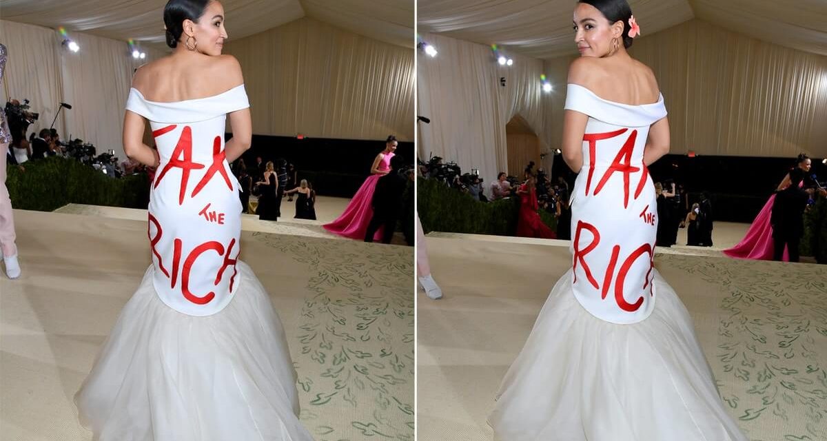 Conservatives Upset That AOC Promotes Taxing the Rich at a Rich-Person Event